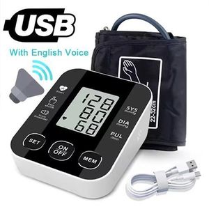 Voice blood pressure monitor, automatic digital blood pressure monitor, heart rate monitor