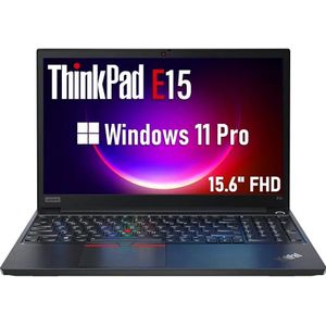 Lenovo ThinkPad E15 15.6" FHD (1920x1080) 10th Quad-Core i5-10210U  8GB DDR4 RAM 256GB SSD, Windows 11 Pro 