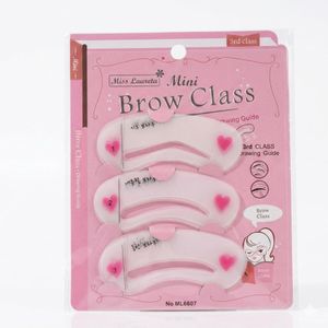 Mini Brow Class – 3-Piece Eyebrow Stencil Set