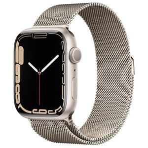 For Apple Watch Series 10 42mm / 9&8&7 41mm / SE 3&SE 2&6&SE&5&4 40mm / 3&2&1 38mm Fold Buckle 3 Beads Stainless Steel Watch Band