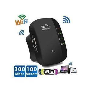 Mini 300Mbps WiFi Repeater - Black