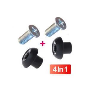 SILVER CREST 4-in-1 Commercial Blender Spare Part Replacement Kit - Drive Socket & Screw - Silver/Black