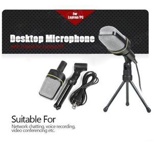 Microphone De Bureau Avec Trépied Microphone De Studio De Podcast Professionnel Pour Ordinateur Portable/PC Pour Enregistrer Des Voix Et Des Instruments Acoustiques