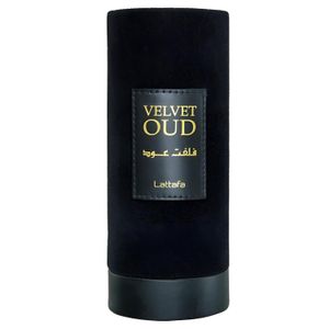 Lattafa Velvet Oud for Unisex Eau de Parfum Spray - 100ml - Black