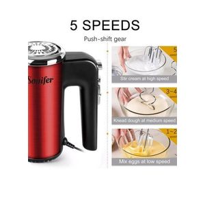 400W 5-Speed & Turbo Copper Motor Hand Mixer SF-7024