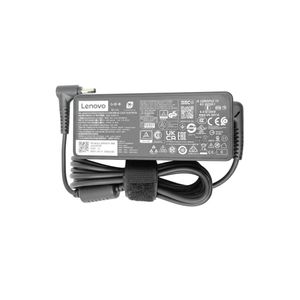 Lenovo 65W Small Pin Laptop Charger Adapter 20V with Free Fused Cable - Black