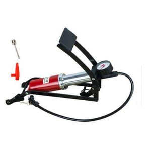 Foot Air Pump with Pressure Gauge – Portable Car & Bicycle Tire Inflator