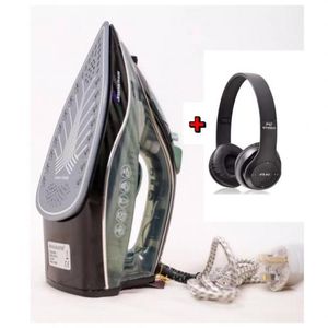 Royal Master High Speed Electric Iron - 2200 Watts - Black /Grey + P47 Headset