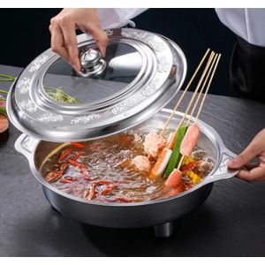 AD Oval Chaffying Dish 40cm x 30cm - Silver 