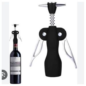 AD Multifunctional Champange and Bottle Opener - Sliver/Black