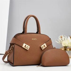 Fashion Classic 2026 new two -piece large capacity women's bag 