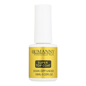 OUMANNY Professional Nails Super Top Coat – 10ml – High Gloss Soak-Off UV/LED