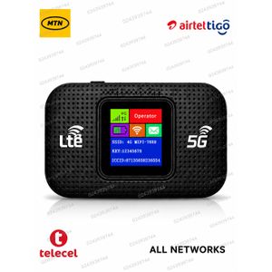 Universal 4G/5G All Networks Pocket Mifi
