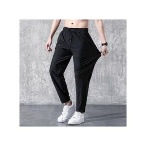 Berrykey Straight Trouser Men Trend Thin Large Size Casual Sports Pants