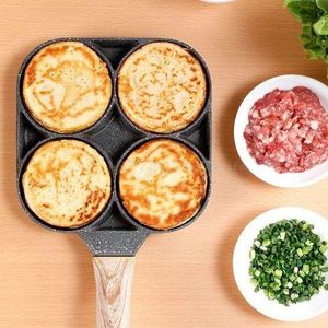 Four-Hole Frying Pan, Non-Stick