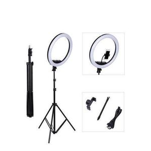 Smart RL 12 Inches Led Ring Light With Adjustable Tripod Stand - Black