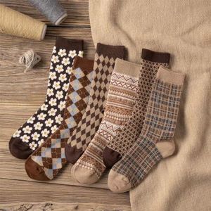 GALUIN 6 PCS Men's Socks, Mid-Calf Casual Socks