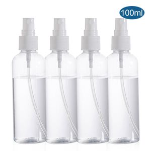 2pcs 5ml 10ml 15ml 20ml 30ml 50ml 100ml empty amber refillable perfume  water mist glass spray bottle for hand sanitizer