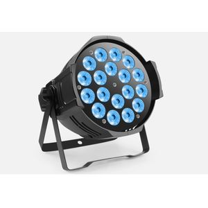 18-LED Par Stage Light - DMX512 Sound Activated DJ Wash Lighting Fixture