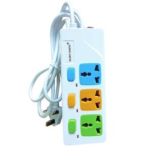 Others Electrical Extension Board Universal Way Power Button 3M Extension Cord Socket Charger Plug Adaptor 3UK Plug