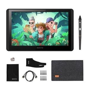 Bosto 12HDA HIPS LCD Graphics Drawing Tablet Monitor 11.6 Inch Size 1366x768 8192