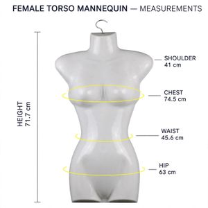 Hanging Half Body Mannequin 