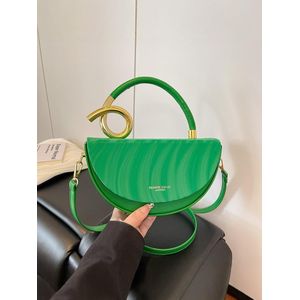 Women’s Luxury Half-Moon Shoulder-Green