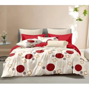 Elegant Double Size Bedsheets - 3 Pieces - Multicolour