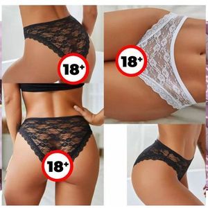 Fashion Sexy Seductive Open Front Ladies G-string Panties - 4 Piece