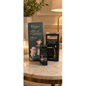 Disaar Anti-gray shampoo+hair Growth Shampoo + hair Growth oil 