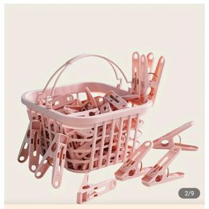 AD Mini Travel or Student's Pegs + Basket - Multicolours 