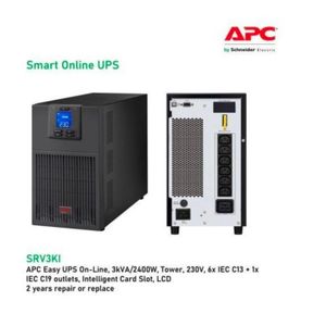 Apc Smart Easy UPS SRV 3000VA (3KVA / 2400W) Online UPS