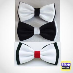 SILK 3 pieces of Bow tie, multicolored for weddings, funerals and all event- multicolor 