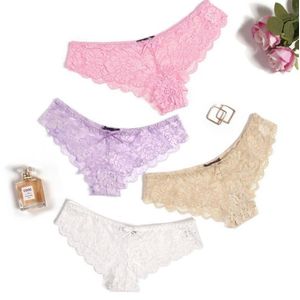 6 Piece Of Ladies Lace Panties Set - Multicolor 