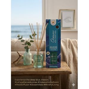Mikado Intense Oceano Home Reed Diffuser - 100ml
