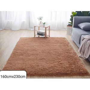 Modern Fluffy Living Room Center Rug Set  Combo 160×230 cm + 50×80 cm