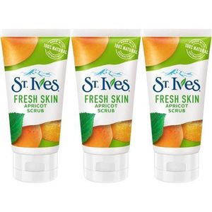 St Ives  Fresh Skin Apricot Face Scrub 150ml- green