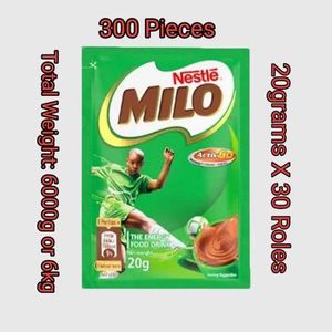 Nestle  Milo Soft pack 20grams in 30 rolls- 300 pieces