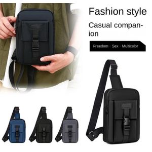 A & Shine Mini Men's Premium Waterproof Crossbody Bag - Black