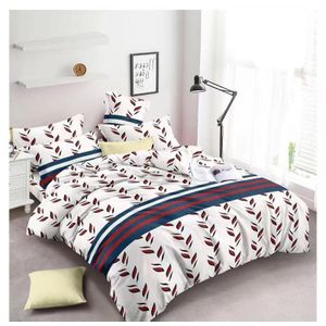 Stripped Queen Size Bedding Set - 4 Pieces Multicolor