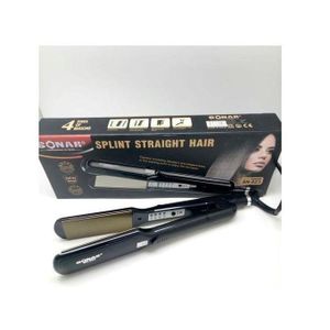Sonar High Quality Durable Hair Straightener Waterproof - 100W Black 
