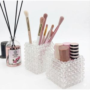 Beads BEADED TABLE ORGANIZERS IN WHITE