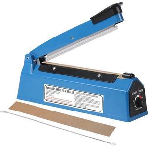 Plastic Rubber Sealer - Impulse Sealing Machine - 400 mm- Blue