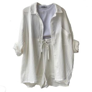 2 Pcs Casual Women wear - white 