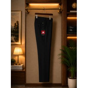Men's Classic Formal Trousers – Black