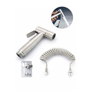 78.7" Toilet Bidet Sprayer Handheld Cloth Diaper Sprayer Bathroom Kit - A Set