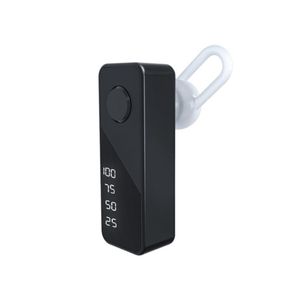 Power Display Wireless Bluetooth Earphone In-ear Single - Black