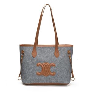 General Miss DG 2025 New Large Capacity Bag - Shoulder Tote Bag Blue