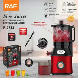 RAF Slow Juicer Automatic Malfunctional Juicer 1.7L - Red