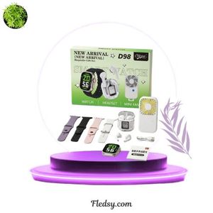New D98 Phone Watch for Men – Smart Watch with Bluetooth & Audio